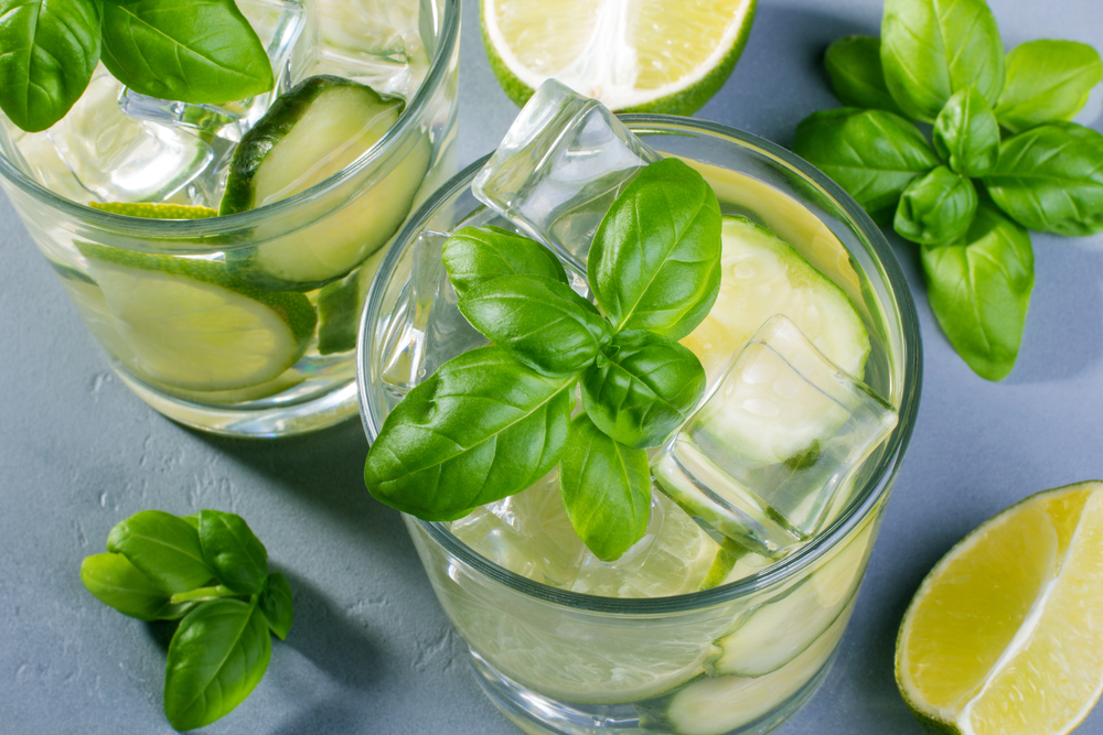 Lemon Basil Spritz