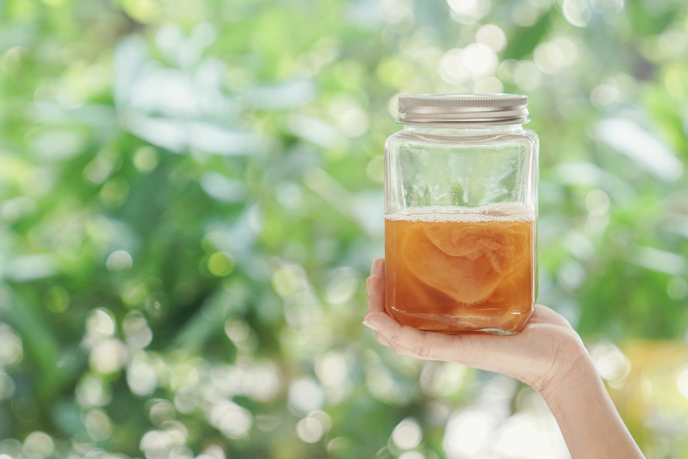 Kombucha fermentált tea